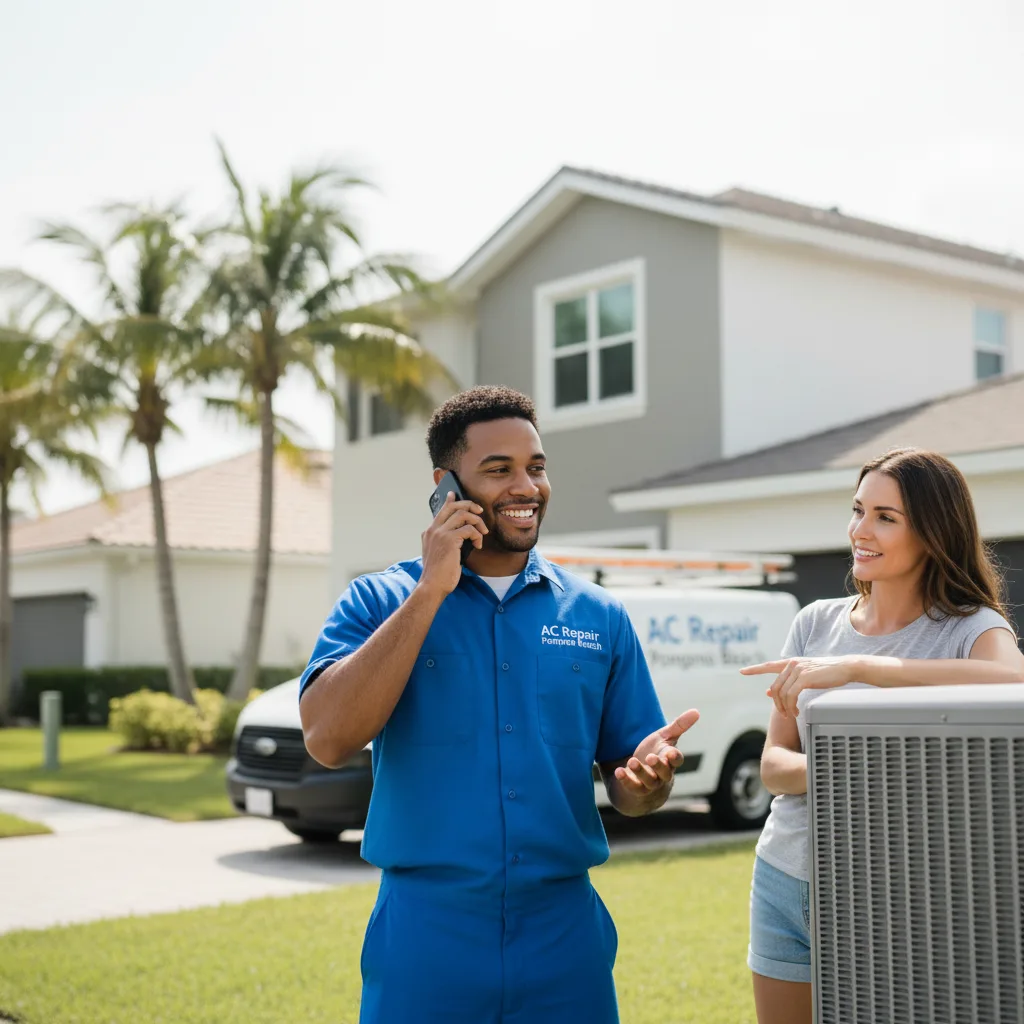 AC Repair Pompano Beach customer support in Winterville